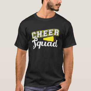 Camiseta Bonitas Cheerleaderes Mulheres Meninas Animam Esqu