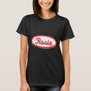 Camiseta Bonitinha divertida Rosie, o figurino feminista ri