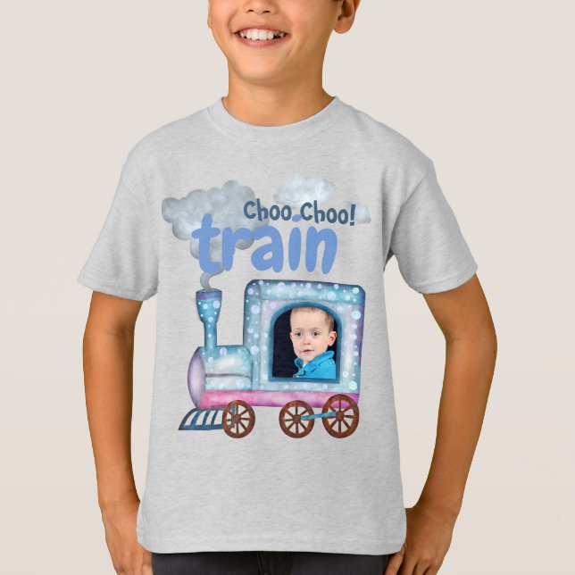 Camiseta Bonitinha do motor do comboio (Frente)