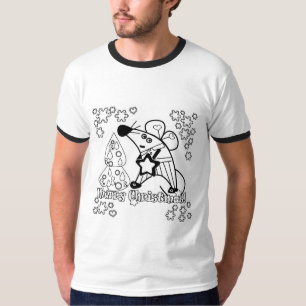 Camiseta Bonitinho de Cartografia do Rato de Símbolo de Nat