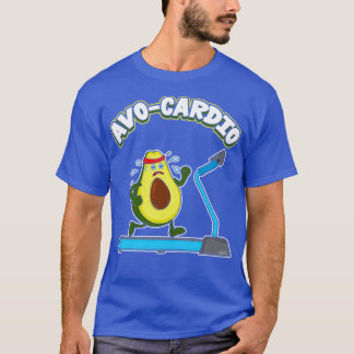 Camiseta Bonitinho Engraçado AvoCardio Avocado Cardio Pun G