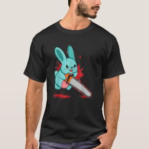 Camiseta Bonitinho Mau Mau Coelho Assustado Viu Coelho Ovo
