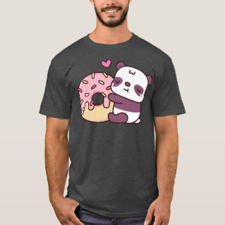 Camiseta Bonitinho Panda Abraçando Noz