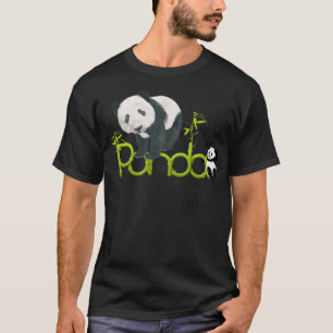 Camiseta bonitinho urso Panda amante a novidade da menina d