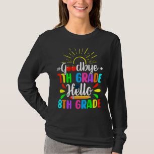 Camiseta Bonito 7 de Adeus Grau Alô 8º Grau Último Dia de