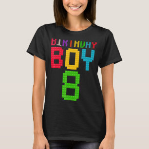 Camiseta Bonito 8.º Aniversário Presente 8 Anos