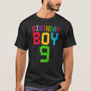 Camiseta Bonito 9.º Aniversário Presente 9 Anos