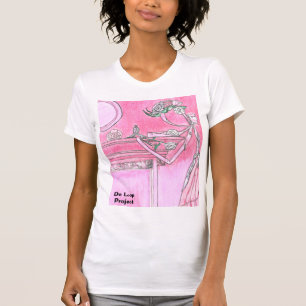 Camiseta Bonito a rosa