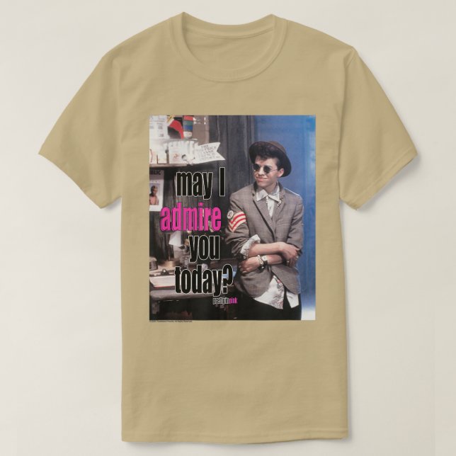 Camiseta Bonito a rosa, posso admirá-lo hoje (Frente do Design)