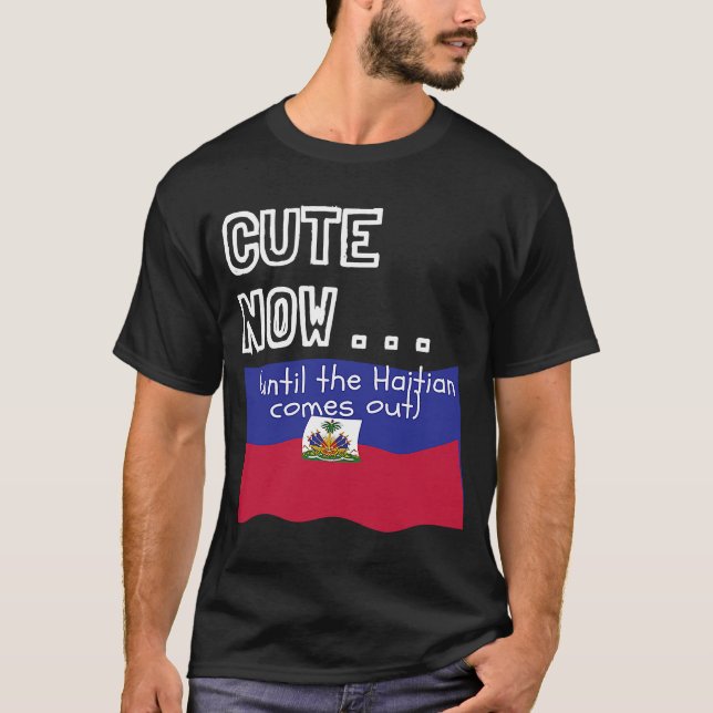 Camiseta Bonito agora até o haitiano sair (Frente)