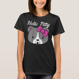 Camiseta Bonito Alô Pitbull Amor Cachorro Pitbull Lover Pit