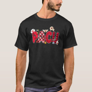 Camiseta Bonito Amor Coração Estetoscópio Enfermeiro de Reh