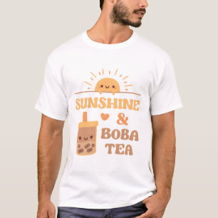 Camiseta Bonito Amor Sunshine E Boba Tea
