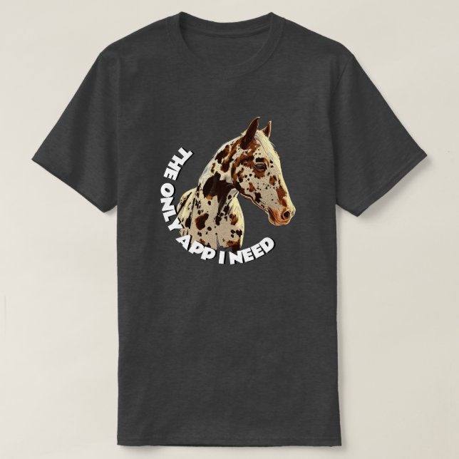 Camiseta Bonito Appaloosa (Frente do Design)