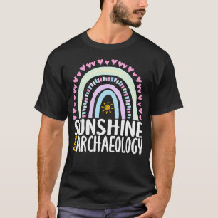 Camiseta Bonito Arqueologia e Sol Presente para Mulher