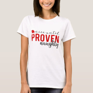 Camiseta Bonito até o Natal Malvado Comprovado