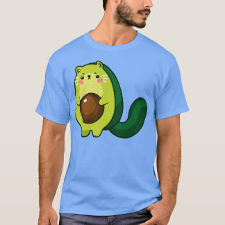 Camiseta Bonito Avocado Cat 4