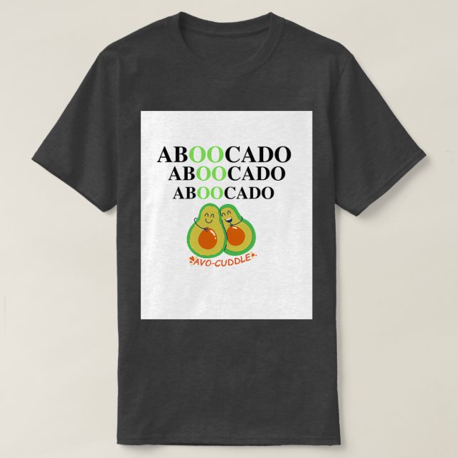 Camiseta Bonito Avocado Ghost Aboocado Halloween Presente P (Frente do Design)