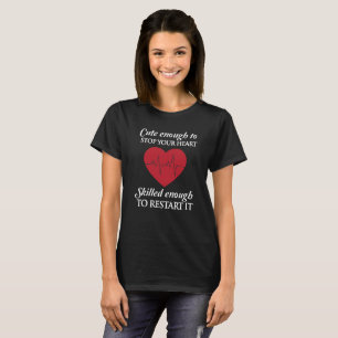 Camiseta Bonito bastante para parar seu T da obscuridade do