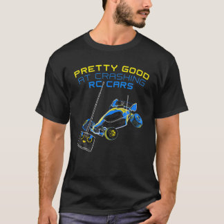 Camiseta Bonito Bem Ao Quebrar Carros RC Estilo Retro Fogue