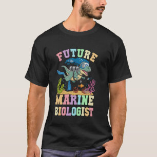 Camiseta BONITO BIÓLOGO MARINHO Dino Ocean Beach Merm