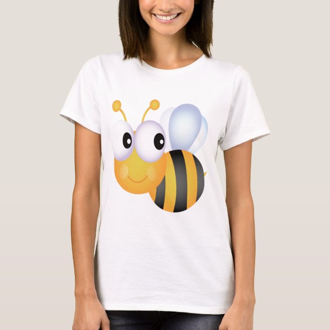 Camiseta Bonito bumble a abelha (Frente)