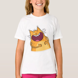 Camiseta Bonito,cara,camisetas,gatinho,engraçado,T-Shirt d