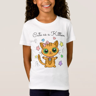 Camiseta Bonito como um Kitten