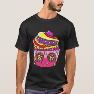 Camiseta Bonito Cupcake-dote-padeiro pasteleiro Birthda