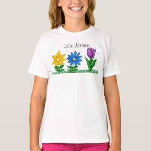 Camiseta bonito das Garden Girls