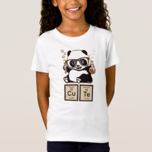 Camiseta Bonito descoberto panda da química
