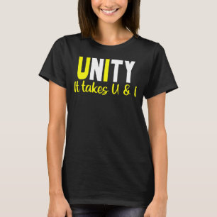 Camiseta Bonito Dia de Bondade Laranja Anti-Bullying e Unid