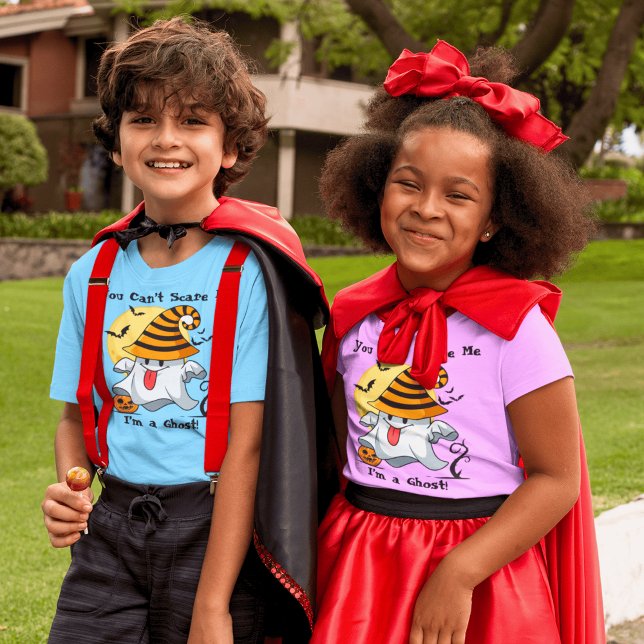 Camiseta Bonito e assustador "Você não pode me assustar, eu (Criador carregado)