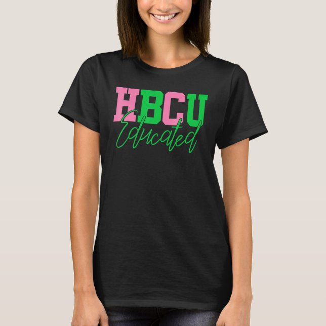 Camiseta Bonito e educado, formando o tee (Frente)