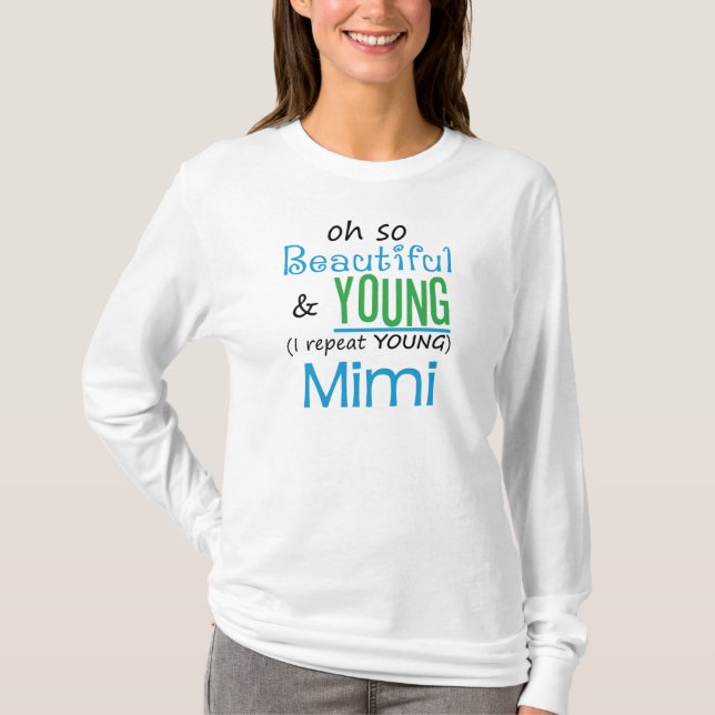 Camiseta Bonito e jovens Mimi (Frente)