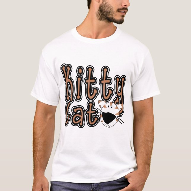 Camiseta bonito e presentes do gato do gatinho (Frente)