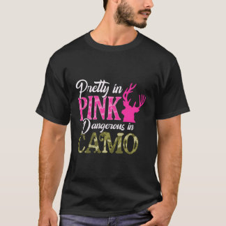 Camiseta Bonito Em K Perigoso Em Camo Hunter