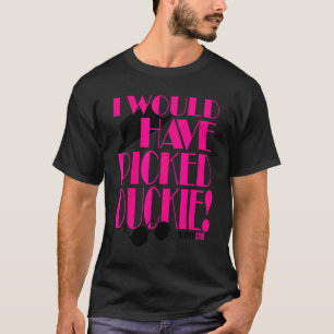 Camiseta Bonito Em Pato Rosa Escolhido