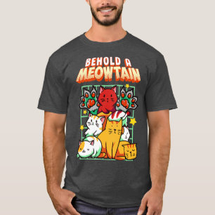 Camiseta Bonito Engraçado, Um Gatinho De Montanha De Gato