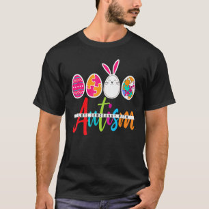 Camiseta Bonito Eu Amo Alguns Coelhos Com Autismo Caça Ovo