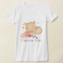 Bonito Eu Te Meto T-Shirt Gato