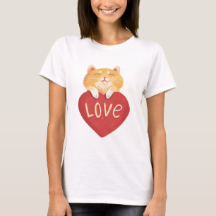 Camiseta Bonito Gatinho Ginger