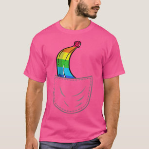 Camiseta Bonito Gráfico do Orgulho Funny da Banana Dolce Po