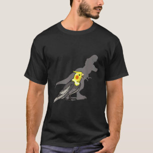 Camiseta Bonito Gritante de Papagaio Birb Engraçado Pássaro