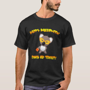 Camiseta Bonito Halloween Koala Bear Feliz Truque De Hallow