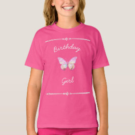 Camiseta Bonito Holo Diamond Butterfly Birthday-T-Shirt