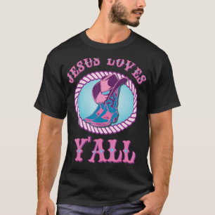 Camiseta Bonito Jesus ama Vós, Vovó Cristã