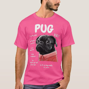 Camiseta Bonito Kawaii Engraçado Preto Cozinha Regras Para