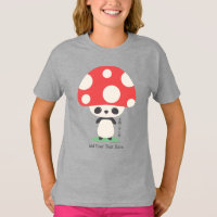 Bonito Kawaii Japonês Kinoko Mushroom Panda