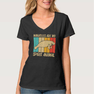 Camiseta Bonito Manateado Para Homens Vaca Marinha Dugong M